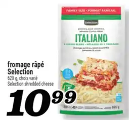 Marché Richelieu FROMAGE RÂPÉ SELECTION | SELECTION SHREDDED CHEESE offer