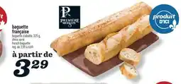 Marché Richelieu BAGUETTE FRANÇAISE PREMIÈRE MOISON | PREMIÈRE MOISON FRENCH BAGUETTE offer
