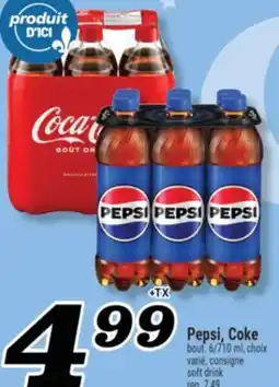 Marché Richelieu PEPSI, COKE | SOFT DRINK offer