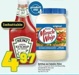 Marché Richelieu ketchup aux tomates Heinz | Heinz tomato ketchup offer
