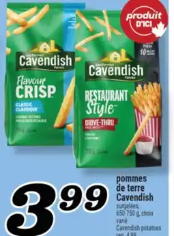 Marché Richelieu Pommes de terre Cavendish | Cavendish potatoes offer