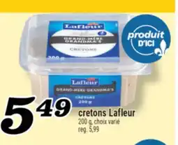 Marché Richelieu CRETONS LAFLEUR offer