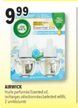 Familiprix AIRWICK Scented oil, selected refills, 2 units offer