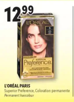 Familiprix L'ORÉAL PARIS, Permanent haircolour offer