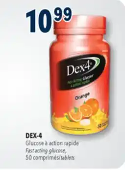 Familiprix DEX-4, Glucose Fast acting glucose, 50 tablets offer