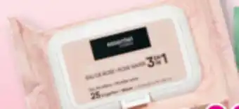 Familiprix Makeup remover wipes 3 in 1, 25 lingettes/wipes offer