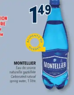Familiprix MONTELLIER Carbonated natural spring water offer