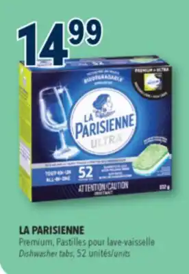 Familiprix LA PARISIENNE Dishwasher tabs, 52 units offer