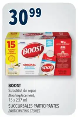Familiprix BOOST Meal replacement, 15 x 237 ml offer