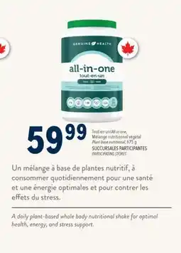 Familiprix SUCCURSALES PARTICIPANTES offer