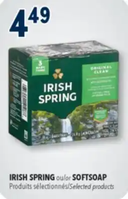 Familiprix IRISH SPRING Selected products offer