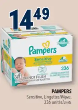 Familiprix PAMPERS Sensitive Wipes, 336 units offer