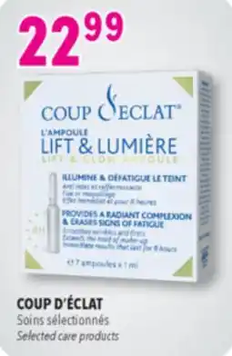 Familiprix COUP D'ÉCLAT Selected care products offer