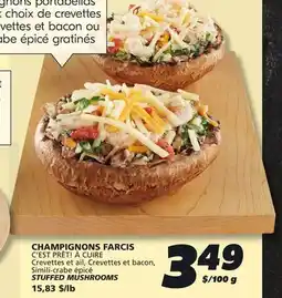 IGA C'EST PRÊT! À CUIRE STUFFED MUSHROOMS offer