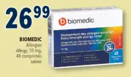 Familiprix BIOMEDIC Allergy, 10 mg, tablets offer