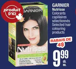 Jean Coutu GARNIER Nutrisse Selected hair colouring products offer