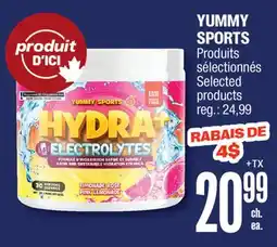 Jean Coutu YUMMY SPORTS Selected products offer