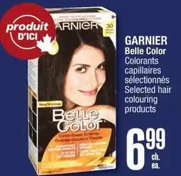 Jean Coutu GARNIER Belle Color Selected hair colouring products offer