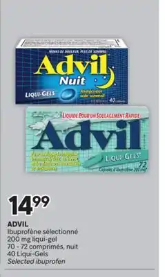 Brunet ADVIL Ibuprofène sélectionné offer