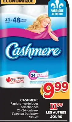 Brunet CASHMERE Papiers hygiéniques sélectionnés offer