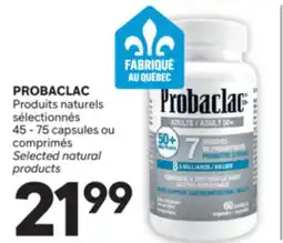 Brunet PROBACLAC Produits naturels sélectionnés offer