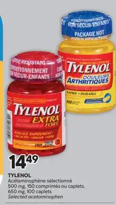 Brunet TYLENOL Acétaminophène sélectionné offer