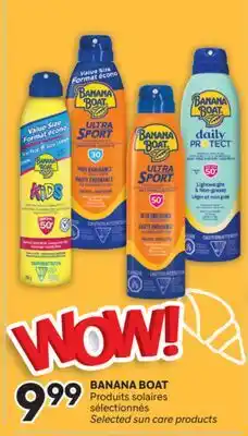 Brunet BANANA BOAT Produits solaires sélectionnés offer