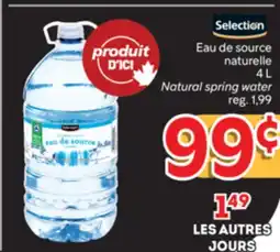 Brunet SELECTION Eau de source naturelle offer