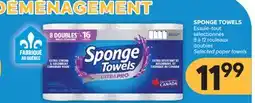 Brunet SPONGE TOWELS Essuie-tout sélectionnés offer
