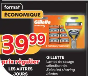 Brunet GILLETTE Lames de rasage sélectionnés offer