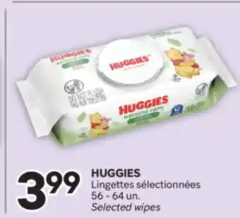 Brunet HUGGIES Lingettes sélectionnées offer