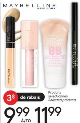 Brunet MAYBELLINE Produits sélectionnés offer