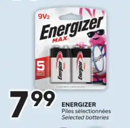 Brunet ENERGIZER Piles sélectionnées offer