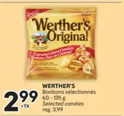 Brunet WERTHER'S Bonbons sélectionnés offer