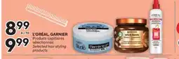 Brunet L'ORÉAL, GARNIER Produits capillaires sélectionnés offer