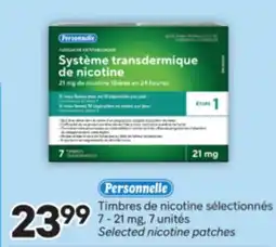 Brunet PERSONNELLE Timbres de nicotine sélectionnés offer
