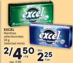 Brunet EXCEL Menthes sélectionnées offer