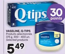 Brunet VASELINE, Q-TIPS Produits sélectionnés offer