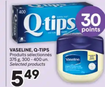 Brunet VASELINE, Q-TIPS Produits sélectionnés offer