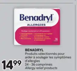 Brunet BENADRYL Produits sélectionnés pour aider à soulager les symptômes d'allergies offer