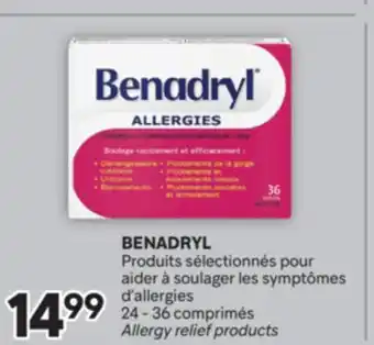 Brunet BENADRYL Produits sélectionnés pour aider à soulager les symptômes d'allergies offer