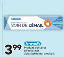 Brunet PERSONNELLE Produits dentaires sélectionnés offer