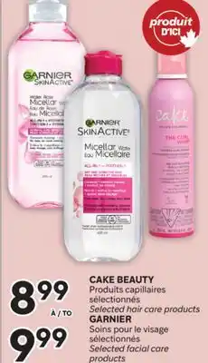 Brunet GARNIER Produits capillaires sélectionnés, GARNIER Soins pour le visage sélectionnés offer