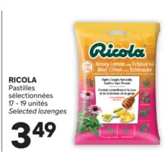 Brunet RICOLA Pastilles sélectionnées offer