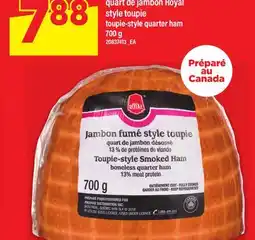 Maxi QUART DE JAMBON ROYAL STYLE TOUPIE | TOUPIE-STYLE QUARTER HAM, 700 g offer