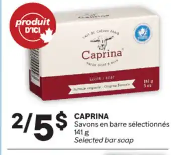 Brunet CAPRINA Savons en barre sélectionnés offer