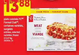 Maxi PLATS CUISINÉS PCMD FORMAT CLUBMC | ENTRÉES, 2/2,27 KG offer