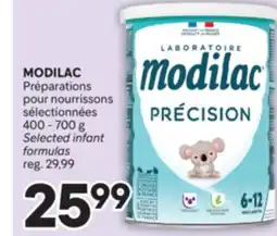 Brunet MODILAC Préparations pour nourrissons sélectionnées offer