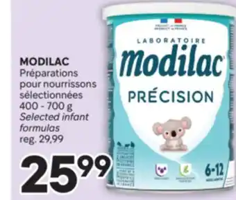 Brunet MODILAC Préparations pour nourrissons sélectionnées offer