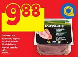 Maxi CHARCUTERIES TRANCHÉES PAYSAN | SLICED DELI MEAT, 400 G offer